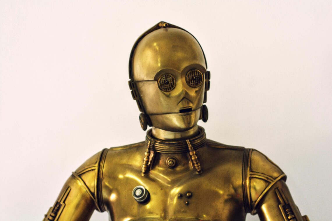 C3PO- A robot from the movie Star Wars